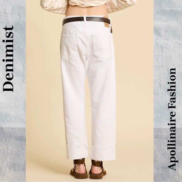 DENIMIST TERI WIDE LEG JEAN IN WHITE WASH SIZE 27 NEW - Picture 3 of 6